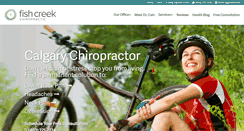 Desktop Screenshot of fishcreekchiropractic.ca